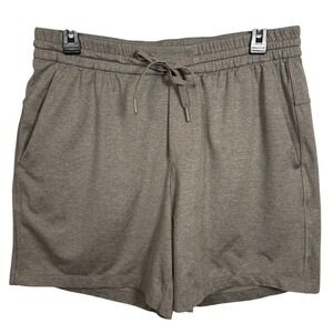 LULULEMON Men's Soft Jersey Short 5", Rover (Brown/Gray) Size Large